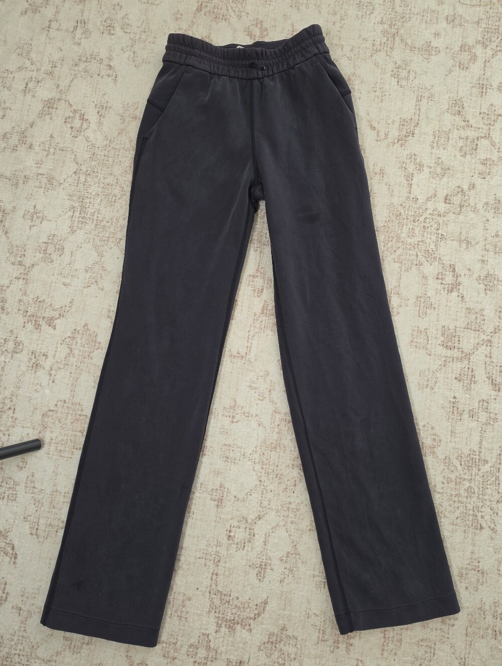 Lululemon Black Softstreme High-Rise Pant (Size 2)